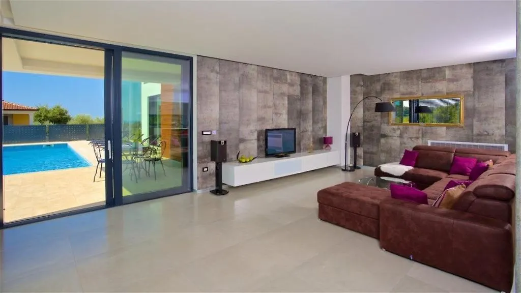Holiday House In Visnjan With Sea View, Terrace, Air Conditioning, Wi-Fi